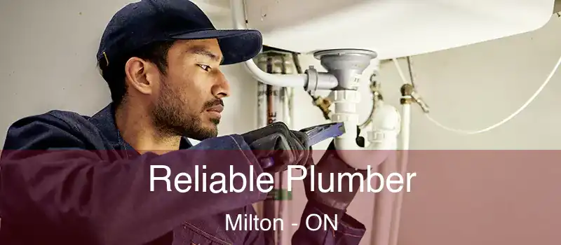 Reliable Plumber Milton - ON