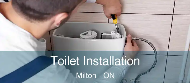 Toilet Installation Milton - ON